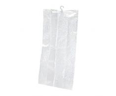 Coronet sous Vide Vêtements Sac avec Fermeture Ãclair, 145 x 70 cm, Transparent