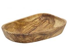 Cosy & Trendy 5627782 Saladier Organic-Bois dOlivier-2X16-18XH5CM