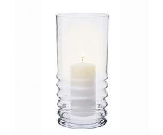 Dartington Crystal Wibble Hurricanes Bougeoir L