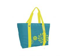 Sac Plage Isotherme 22L NEON bleu - ZEMUP