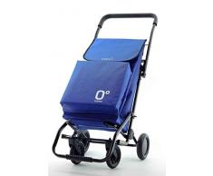 GARMOL Chariot de Courses 1120x450x330 mm. Bleu