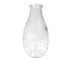 Rayher Hobby 56811000 Vase en Verre Ã Pois Ã 7 cm 14 cm