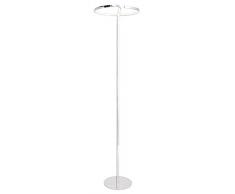 Naeve Leuchten 2050142 Lampadaire, Métal, 18 W, Chrom