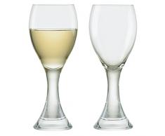 Anton Studio Designs Manhattan Verres à Vin Blanc, Lot de 2, Transparent