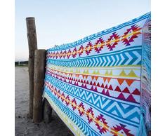 Sorema Dominica Drap de Plage, Cotton, Multicolore, 180 X 90cm