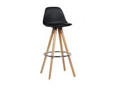Lo+DeModa Lot de 2 tabourets de Bar Wood Whing