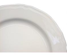 H&H Assiette Creuse, 23Â cm, Bone China, Beige