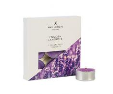Wax Lyrical Diffuseur de parfum Lavande anglaise, Tealights