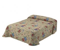 Viantala Trianon 103Â boutÃ­ Couvre-lit Lit 150, Coton, Rouge et Beige.