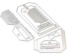 Elizabeth Craft Lot de 4 pochettes pour agenda Taille unique