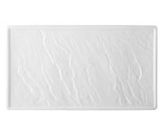 HOTELWARE Pierre Plat rectangulaire 26Â x 15Â cm, Porcelaine, Blanc