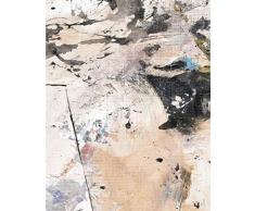 Art Maison Toile Murale Noir/Blanc/pÃªche 24 x 36 cm