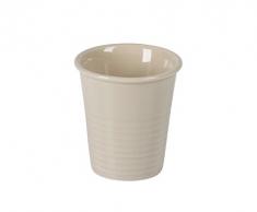 Verceral 518121 Gobelet Ã cafÃ© en cÃ©ramique 10 cl-Ã 6.5 cm-H7 cm-Beige, 6,5 cm