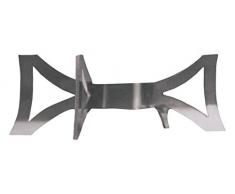 AMABIENTE - Designcandles 9861 Chandelier, Acier Inoxydable, Argent, 8,5 x 5,5 x 4 cm