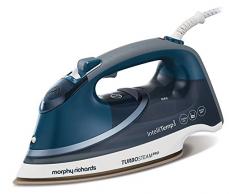Morphy Richards 303131 Turbosteam Pro Fer à Repasser Intellitemp Bleu Blanc, 3100 W