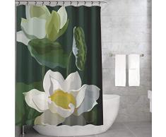 Bonamaison Rideau de Douche en Polyester Multicolore 155 x 220 cm