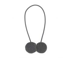 STEPHANOISE Magnet Boules, Gris Brillant, Diametre 3,5 cm - Envergure 30 cm