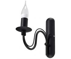 Sollux Lighting MINERWA 7 Applique Murale Acier Noir