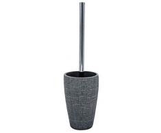RIDDER 2153417 Brosse de Toilette, polyrésine, Gris foncé, env. 10,7 x 10,7 x 37 cm