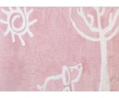 Aratextil été Tapis Enfant, Coton, Rose, 120 x 160 cm
