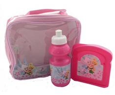 Disney 3 pièces Lunch Bag Set de Tinkerbell Fairies Fille