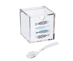 DCASA Sucrier Acrylique CuillÃ¨re HOME Mixte Adulte, SynthÃ©tique