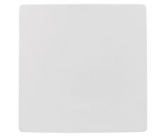 Rosenthal 61040-800001-16183 Assiette CarrÃ©e 23 cm Plate, Porcelaine, Blanc
