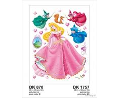 AG Design DK 870 Mur autkleber Stickers Disney Aurora