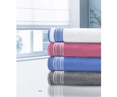 Santens Ross Eponge Serviette de Bain, Coton, Denim, 68140