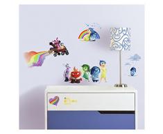 Thedecofactory RMK2998SCS Disney Vice Versa ROOMMATES REPOSITIONNABLES (27 Stickers), Vinyle, Multicolore, 104 x 26 x 2,5 cm