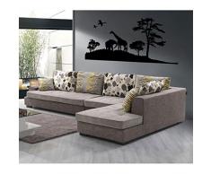 TATOUTEX 3613240127276 Sticker Mural, Rouge, L 200cm x H 100cm