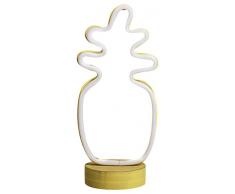 Pusher Neon Table Decor DÃ©corations Lumineuses, Blanc, 17 x 12 x 40,5 cm