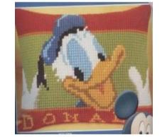 Vervaco Kit Coussin au Point de Croix Disney Donald Duck