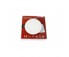 Led Spot encastrable rond 220V blanc 6W blanc froid 6000K pour salle de bain et salon [Classe Ã©nergÃ©tique A++]