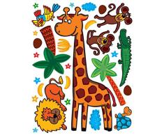 AG Design 1 Autocollant Mural, Film, Multicolore, 65 x 85 cm