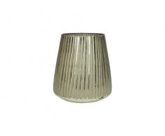 J. Kersten BV Lot de 2 bougeoirs en Verre