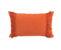 COTON dintÃ©rieur Coussin, Orange, 30 x 50 CM