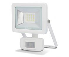 Projecteur LED avec dÃ©tecteur de mouvement Blanc 10 W 800 lm IP44