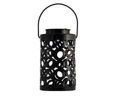 Pauleen 48063 Sunshine Mind Lanterne Solaire Noir dextÃ©rieur-pour balcons ou Jardins, MÃ©tal, 0.006 W