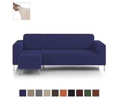 Eiffel Textile NÃ®mes Chaise LongueÂ âÂ Housse canapÃ© Bras Court Gauche 240 x 195 x 2 cm Bleu