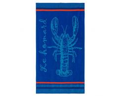 Coucke Drap de Plage, Bleu, 86 x 160 cm