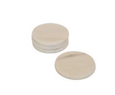 TaÅev T2674Â Hombre-4Â pcs Marbre Dessous de Verre, Marron