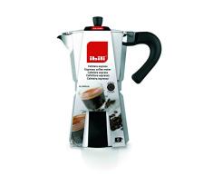 IBILI 610914 Cafetiere Expresso Aluminium Bahia, Argent, 17 x 14 x 29 cm