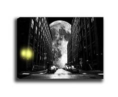 Bonamaison Peinture sur toile, multicolore, 30 x 40 cm - ConÃ§u et fabriquÃ© en Turquie