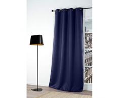 FENETRE SUR COUR Rideau Occultant 230G, Marine, Taille 140x250