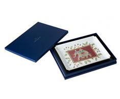 Villeroy & Boch Samarkand Rubis Gifts Assiette dÃ©co Grand, Porcelaine Bone China, Multicolore