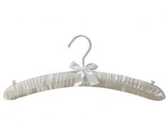 Le Cintre FranÃ§ais Cintre Charm Satin Blanc 20, 39cm