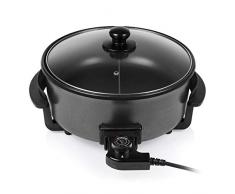 Tristar Sauteuse électrique Multifonction XL, 30cm de Diamètre, Thermostat réglable, Noir