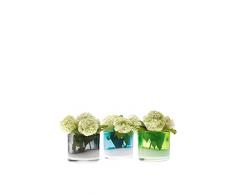 Chive Londonette Vase en Verre Assortiment de Couleurs Assorties