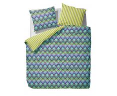 ESSENZA 137 x 200 cm 1 Personne en Percale de Coton Benthe Housse de Couette, Lot de 10, Coton, Multicolore, Double.